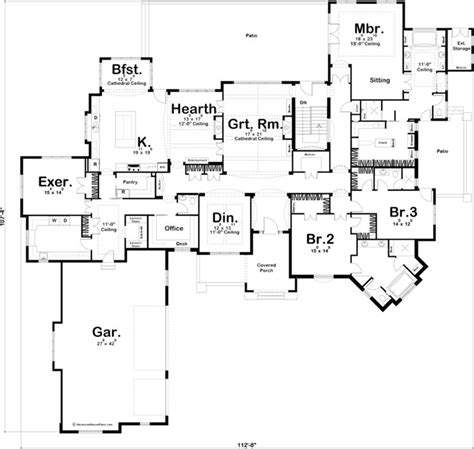 story french country house plan prairie pines french country house plans country house