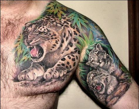 Best Tiger Tattoos Tattoos~shoulder Pinterest Sleeve