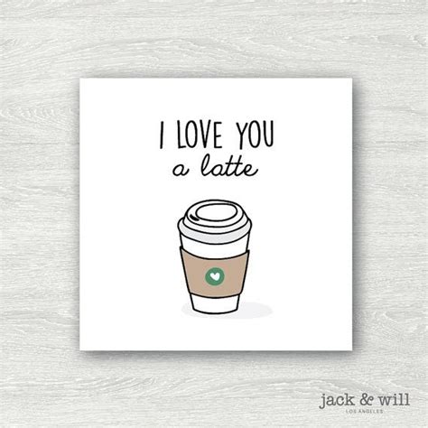 love   latte printable digital file  love love   love