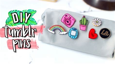 diy tumblr pins using things you already have jenerationdiy youtube to do next projects