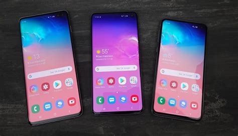 Samsung Reveals New Galaxy S10 Range A 5g Device And A