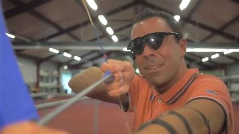 argus ii bionic eye dutch patient story enjoying life archery youtube