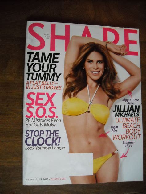 Shape July August 2013 Volume 32 Number 10 Jillian