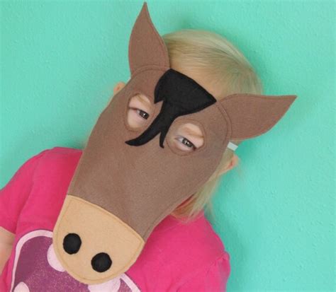 items similar  horse felt animal mask perfect  pretend play