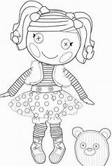 Coloring Lalaloopsy Pages Printable Popular sketch template