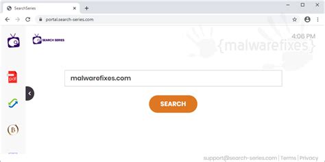 remove search series malwarefixes
