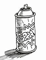 Spray Graffiti Paint Draw Clipart Characters Drawing Drawings Cans Clipartmag Grafitti Letters Shoorayner sketch template
