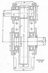 Spur Drawing Gear Gearbox Drawings Gearboxes Stage Paintingvalley sketch template