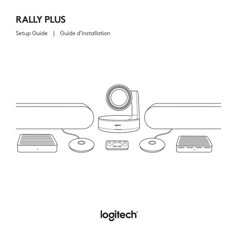 logitech rally  setup manual   manualslib