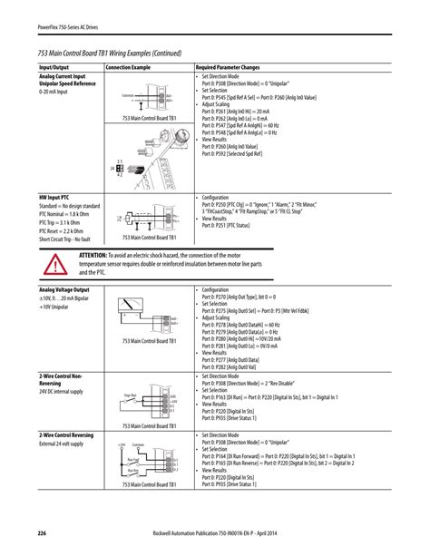 pt rockwell automation  powerflex  series ac drives user manual page