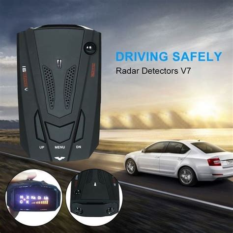detector de radar de coche para vehículos v7 velocidad seguridad