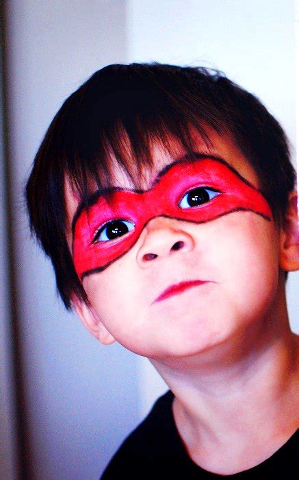 easy face paint  toddler boys craft art ideas