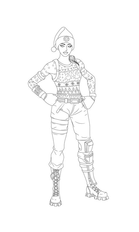 fortnite coloring pages ruby coloring pages