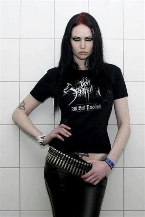 its all about the black metal look too bad i m fat for this look