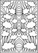 Coloring Patterns Pages Zentangle Getcolorings sketch template