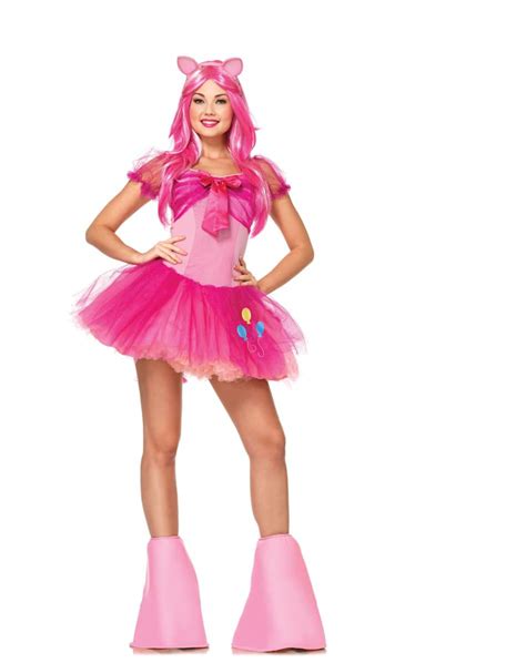 pinkie pie   pony adult womens halloween costume walmartcom