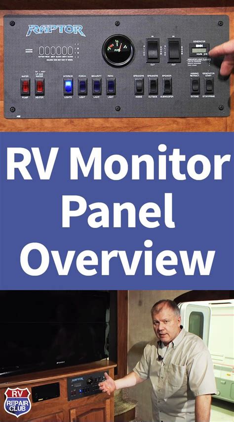 rv monitor panel overview travel trailer camping rv camping tips remodeled campers rv