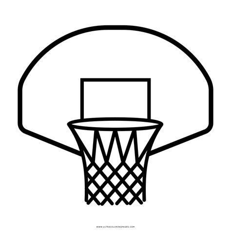 basketball hoop coloring page ultra coloring pages