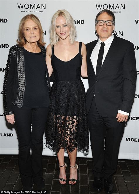 Jennifer Lawrence Joins Gloria Steinem For Premiere Of New