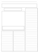 blank newspaper template teaching resources