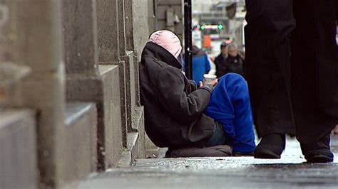 begging on the streets of glasgow my wife died bbc news