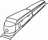 Train Coloring Pages Bullet Draw Speed High Color Subway Getcolorings Printable sketch template