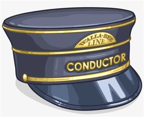 conductor hat clip art   cliparts  images  clipground