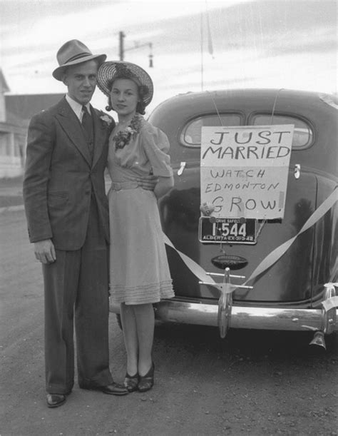 42 vintage snapshots that show what couples wore in the 1940s ~ vintage