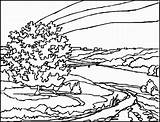 Landschaften Kleurplaten Malvorlagen Landschappen Kleurplaat Baum Landscapes Landschaft Malvorlage Bruecke Paysages Gratis Coloriages Malvorlagen1001 Animaatjes Animes Imprimer Précédent sketch template