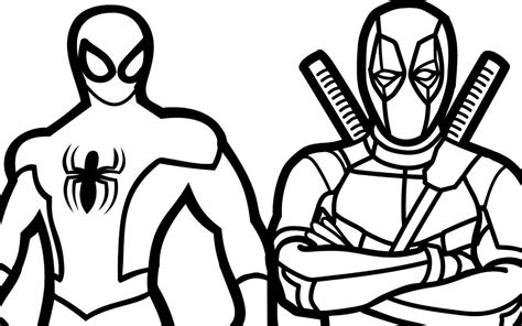 coloring page spiderman coloring page  printable batman coloring