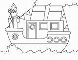 Stoomboot Kleurplaat Dampfschiff Malvorlage Ausmalbilder Schulbilder sketch template
