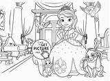 Sofia Coloring Pages Princess Disney First Choose Board Kids Sheets sketch template