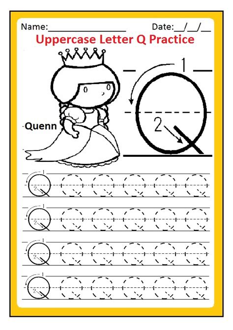 uppercase letter  worksheets  printable preschool  kindergarten