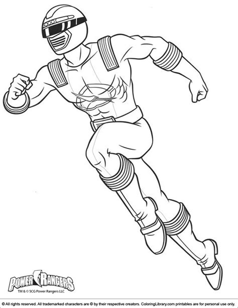 power rangers  printable coloring page coloring library
