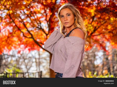 gorgeous blonde model image and photo free trial bigstock