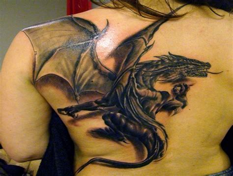 3d Dragon Full Body Tattoo For Women Pictures Fashion
