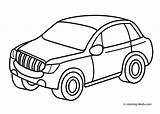 Car Coloring Printable Pages Jeep Transportation Kids Drawing Print Cars Preschoolers Wrangler Colouring Color Printables Line Getdrawings Pop Police Sheets sketch template