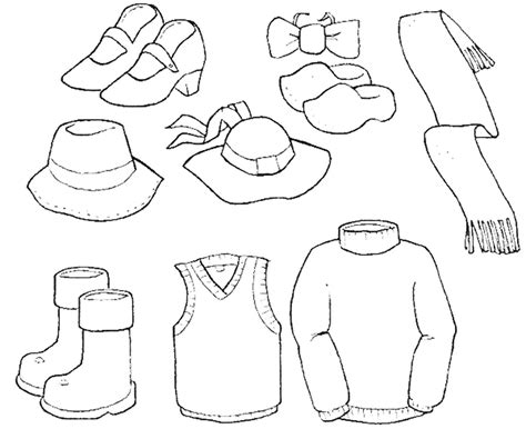 summer clothes coloring pages  getdrawings