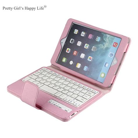 ipad mini  wireless bluetooth keyboard case  ipad mini  tablet flip leather stand cover