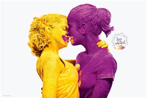 Love Is Colorful Paint Ads Show That Love Comes In All Shapes And