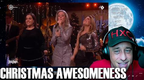 ogne  andrew sisters christmas medley beste zangers kerstspecial  reaction youtube