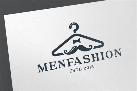 men fashion logo branding logo templates creative market