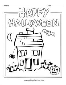 variety  activity sheets  halloween season  preschools