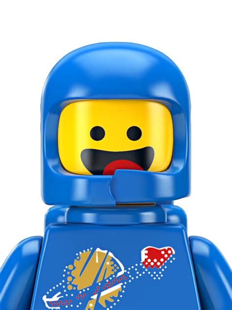 lego  benny   space guy minifigure