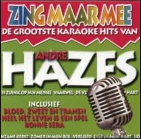 bolcom andre hazes zing maar mee de grootste karaoke hits  cd album muziek