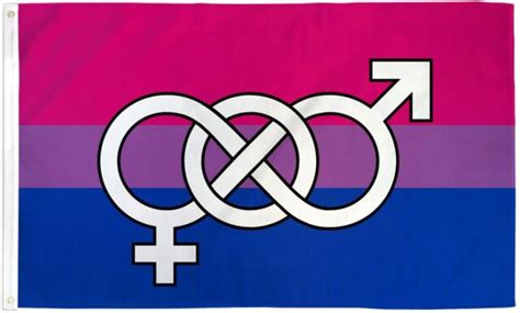 bi pride flag 3x5 ft symbol lgbt bisexual bisexuality pride pink blue
