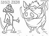 Coloring Rafiki Timon Lion King Pages Getcolorings sketch template