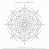 Knotwork Interlaced Meditations sketch template