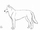 Husky Coloring Pages Siberian Drawing Line Realistic Popular Getdrawings Library Clipart Alaskan Coloringhome sketch template