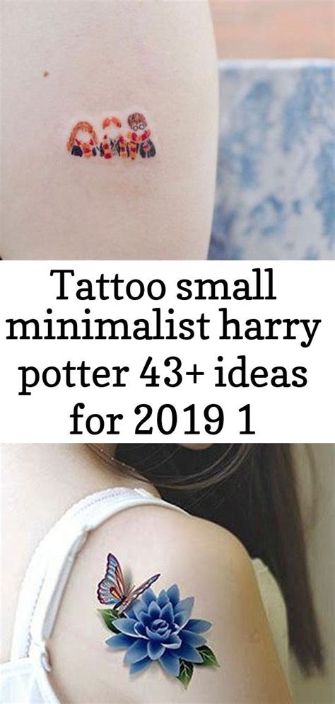 Tattoo Small Minimalist Harry Potter 43 Ideas For 2019 1